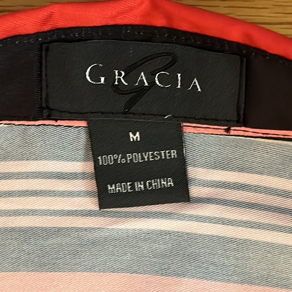 🌺 Pretty Gracia Floral High Lo Dress Sz M - Picture 9 of 10